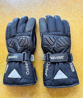 Motorcycle Gloves - Mens Medium - Australian - Kevlr Cordura Thinsulate HiporA • $33