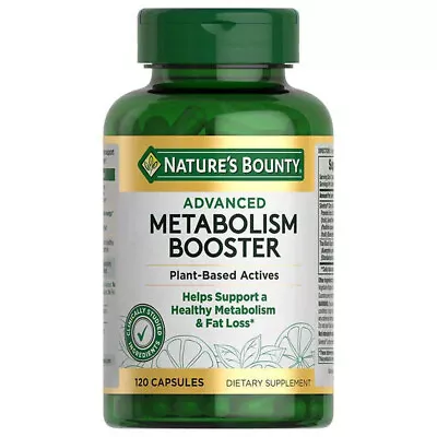 Nature's Bounty Advanced Metabolism Booster 120 Capsules Best Thru 08/25 SEALED! • $18.79