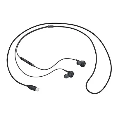 Samsung AKG Type-C In-Ear Earphones - Black(S22|S20|S21|Note 20|Ultra) • $34.95