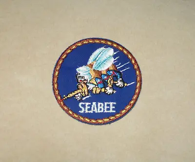 Us Navy Usn Authentic Vintage Vietnam War Construction Battalions Seabees Patch • $39.99