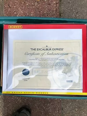 Hornby R2308M The Excalibur Express Train Pack (Tangmere) No 1334 Of 1500 • £164.99
