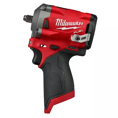 Milwaukee 2554-20 M12 FUEL 12V 3/8-Inch Stubby Impact Wrench - Bare Tool • $169.97