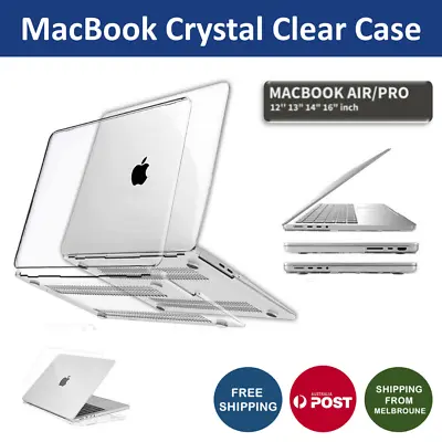 For Macbook Air Pro 13  14  16  15  2023 M2 Clear Case A2681 A2337 A2941 A2779 • $16.45