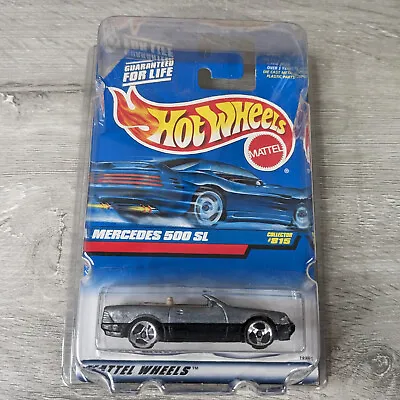 Hot Wheels 1998 12th Convention ZAMAC /500 - Mercedes 500 SL - New In Protector • $49.95