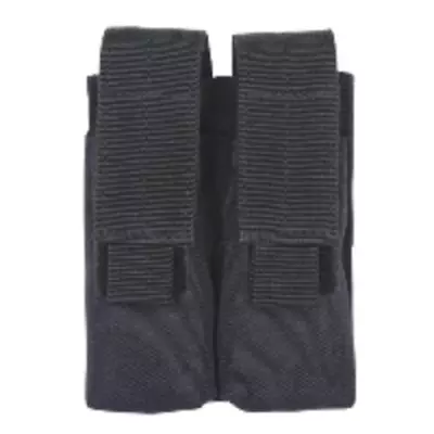 Voodoo Tactical 20-7975001000 Black Molle Double Magazine Mag Pistol Pouch • $14