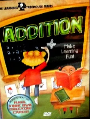  Learning Addition NEW DVDTeach Learn Educational Math PreschoolHome School   • $4.88