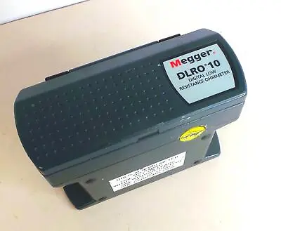 Megger DLRO-10 Digital Low Resistance Ohmmeter -  Free Shipping • $649.99