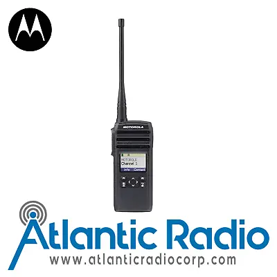 Motorola DTR700 Digital Portable Two-Way Radio • $395