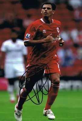 Signed Jeremie Aliadiere Middlesbrough Autograph Photo Arsenal Lorient • £29.99