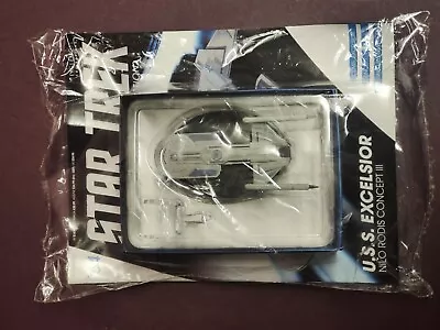 Eaglemoss Star Trek Excelsior Nilo Rodis Concept III Issue 164 RARE WITH  MAG • £34.99