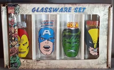 Marvel Comics Glassware Set! 4 Pack! 2oz New In Box • $15