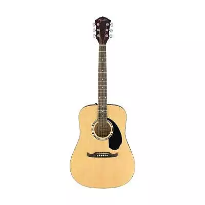 Fender FA-125 Dreadnought Acoustic Guitar W/bag Walnut FB Natural • $316.80