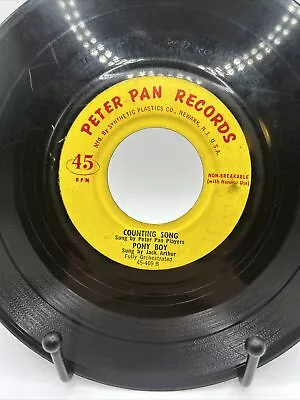 Peter Pan Records Sweetie Bear Song Spinners Counting Song Pony Boy. Vintage • $4.48