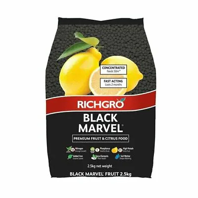 $14.99 • Buy Black Marvel Premium Fruit & Citrus Food -richgro 2.5kg