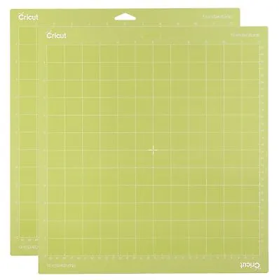 Cricut Tools Accessories Standard Grip Adhesive Cutting Mat 12 By 12 Set Of 2 • $11.82