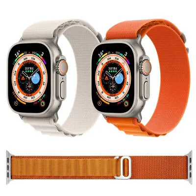 $19.99 • Buy Nylon Alpine Loop Watch Band Strap For Apple Watch Ultra 8/7/6/5/4 42/44/45/49mm