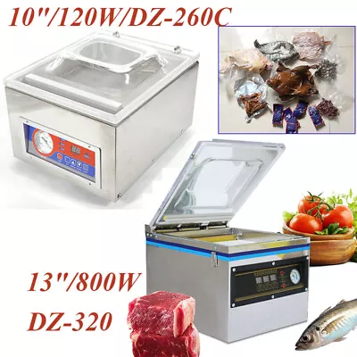 $309.06 • Buy 10/13 Commercial Vacuum Packing Sealing Machine Digital Chamber Packaging Sealer