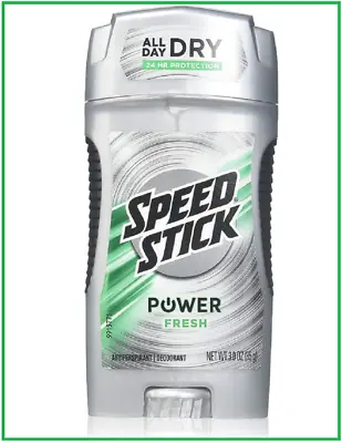 3-Pack Mennen Speed Stick Deodorant Antiperspirant 3 Ounce Power Fresh (88ml)* • $17.70