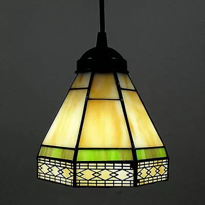 Pendant Lamp Light Tiffany Style Stained Glass Entry Hallway Lighting Fixture • $59.90