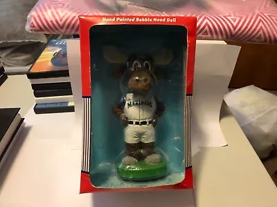 Seattle Mariners Moose Mascot Bobble Dobbles Bobblehead NIB Bobble Head 2001 NEW • $39.99