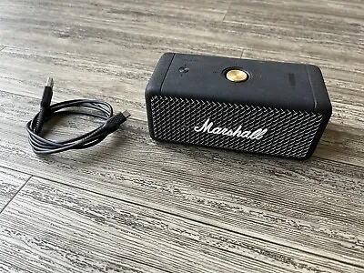 £64 • Buy Marshall Emberton Portable Bluetooth Speaker -Black