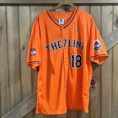 New York Mets 2018 The 7 Line Army   Jersey Men  Size  L • $39.99