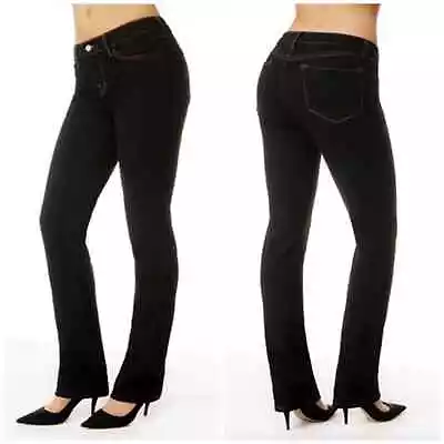 NEW J Brand Blue Label Curvy Fit Scarlett Cigarette Jeans 27 BLK • $24