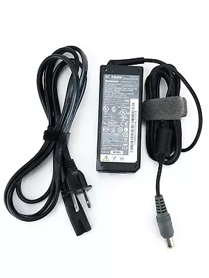 Original Lenovo AC/DC Adapter Charger 65W For Thinkpad X100e X120e X131e Circle • $9.95