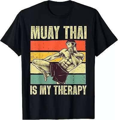 Muay Thai Design For Men Women Kids Muay Thai Boxing T-Shirt Size S-5XL • $19.99