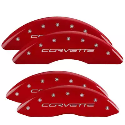 MGP Caliper Covers With C6 Engraving Full Kit 4 PC For 06-13 Chevy Corvette • $299