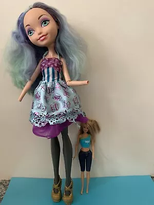 £19.99 • Buy Ever After High Doll Madeline Hatter 28” Tall TLC  ( Barbie Not Included) HTF