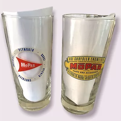 Mopar Tom Collins Tumbler Glasses Set Of 2 • $36.43