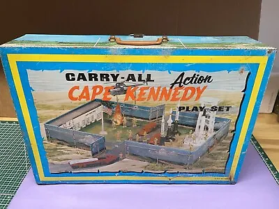 Marx Carry All Action Cape Kennedy Play Set Very Good Near Complete • $189.95