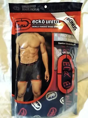 Ecko Unltd Men's Boxer Brief 4 Pack Size S Cotton Blend Assorted Colors • $15