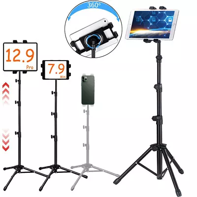 Flexible Tripod Tablet Stand Holder Music Foldable Bracket For IPad Air Mini 3 4 • $32.93