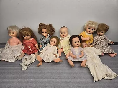 Vintage Doll Lot Lorrie Horsman Begee Sleepy Big Eyes 1960s • $39.99