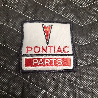 Vintage Pontiac Parts Patch Automotive Uniform Jacket Hat Patch Badge NOS • $7