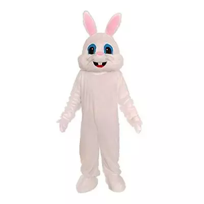 Easter Bunny Costume Rabbit Mascot Costume Halloween Christmas Adult Fancy Dr... • $72.21