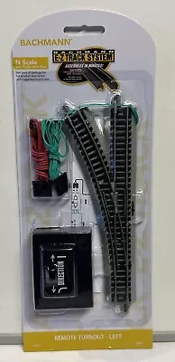 Bachmann N Scale Left Remote Turnout / Switch #44861 • $24.99