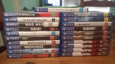 Playstation 4 Games (PS4) • $10