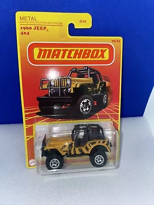 Matchbox 1960 Jeep 4X4 2020 Retro Series Target Exclusive - New • $8.40