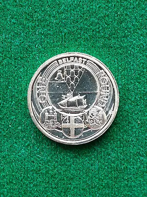 Rare Belfast £1 One Pound 1 Coin 2010 Capital City Cities Coin Hunt Royal Mint • £5.75
