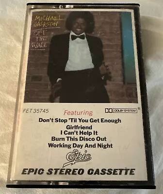 Michael Jackson Off The Wall (Cassette 1979) Tested Epic/CBS No Bar Code • $13.79