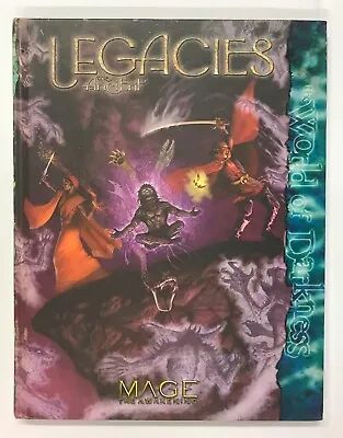 White Wolf 40101 Mage: The Awakening  Legacies: The Ancient Hardcover VG • $19.95