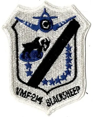Us Marine Corps Fighter Squadron Vmf-214 Blacksheep Military Patch • $6