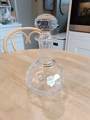 Vintage Decanter With Stopper Lead Crystal Cut Crystal - 9.5  Tall 750ml • £8