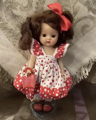 Adorable Muffie Walker WSL Doll Brunette Original Outfit 1950s EUC • $89