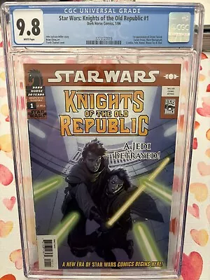 STAR WARS KNIGHTS OF THE OLD REPUBLIC #1 (2006) CGC 9.8 KEY 1st ZAYNE CARRICK • £80.34