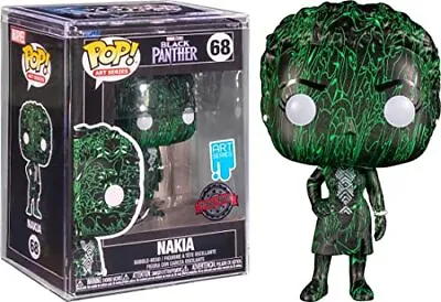 Funko POP! Artist Series: Marvel: Black Panther Nakia W/Case Special Edition New • £11.99