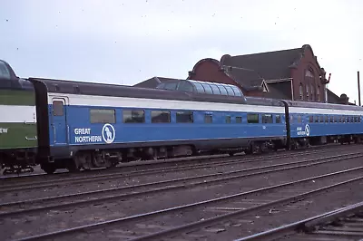 Great Northern Dome Car # 1321 @ Ellensburg  WA 9/05/1971 • $2.25